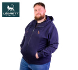 Lebrett Full Zip Empire Navy Hoodie Navy