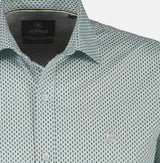 Lerros Geo Print Green Shirt Green