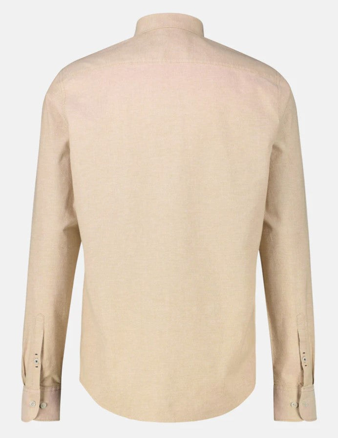 Lerros Oxford Light Coffee Shirt Brown