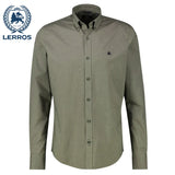 Lerros Oxford Nordic Olive Shirt Green