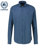 Lerros Oxford Storm Blue Shirt Blue