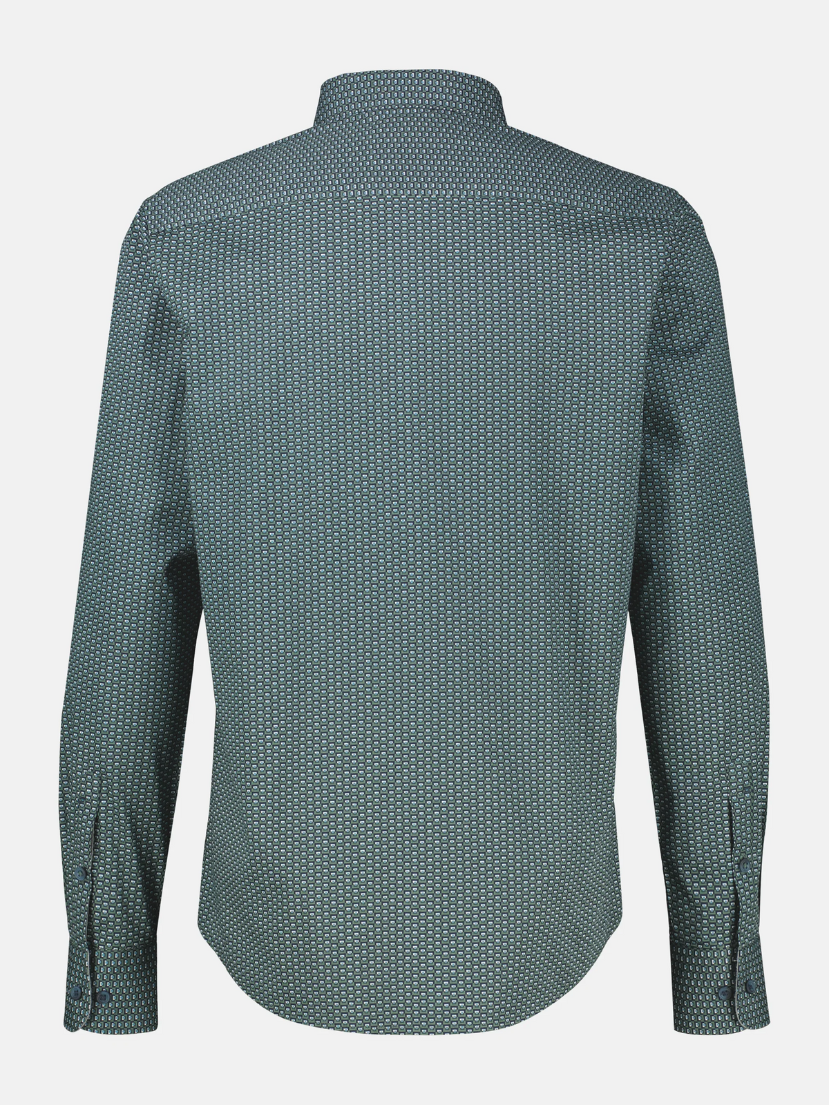Lerros Pattern Print Basil Green Shirt Green