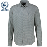 Lerros Pattern Print Gravel Beige Shirt Beige