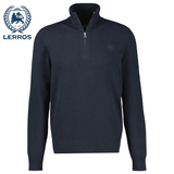 Lerros Quarter Zip Soft Navy Knit Navy