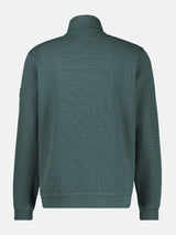 Lerros Quarterzip Basil Green Sweatshirt Green