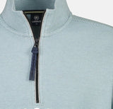 Lerros Classic Quarter Zip Green Sweater Green
