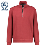 Lerros Quarter Zip Muted Red Sweatshirt Red