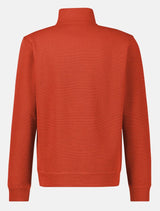 Lerros Zip Scandanavian Red Sweatshirt Red