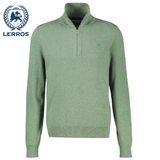 Lerros Quarter Zip Soft Basil Green Knit Green