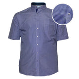 Mc Ivor Liam Blue Check Shirt Blue