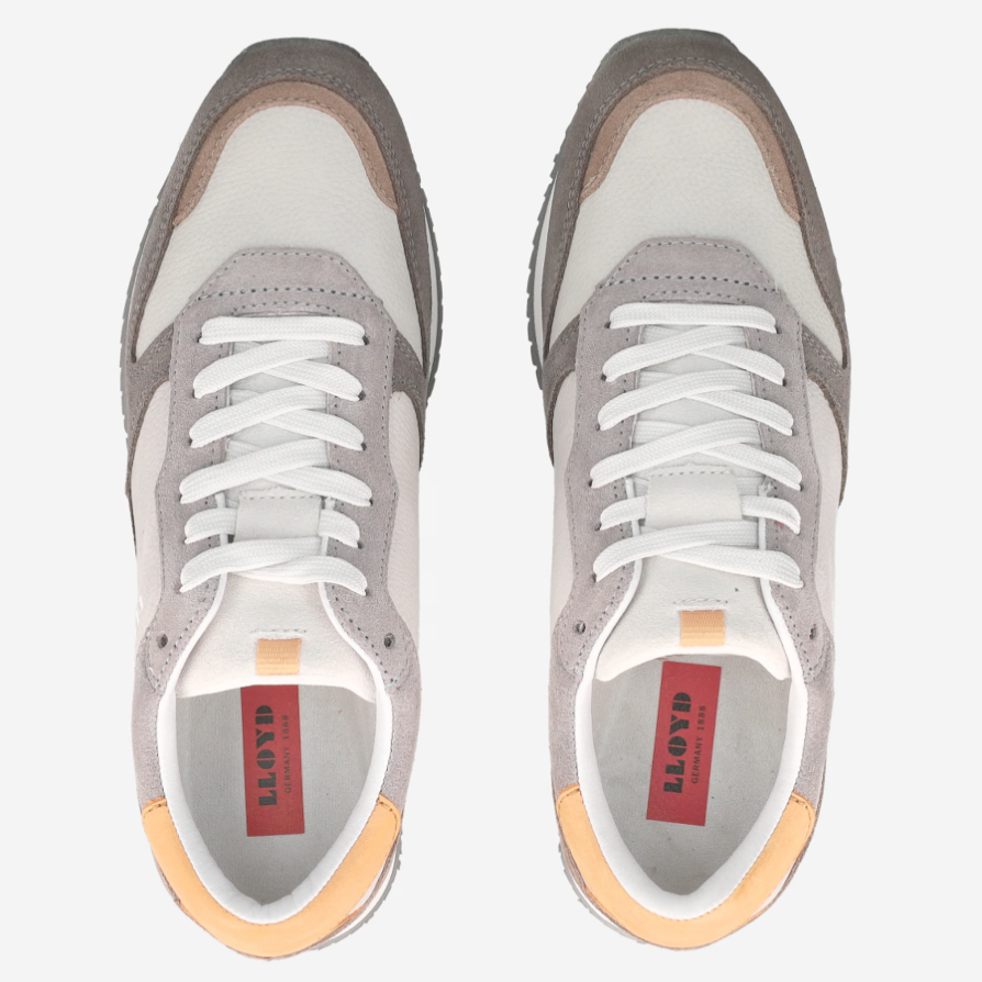 Lloyd Elmore Suede Trim Shoes Grey