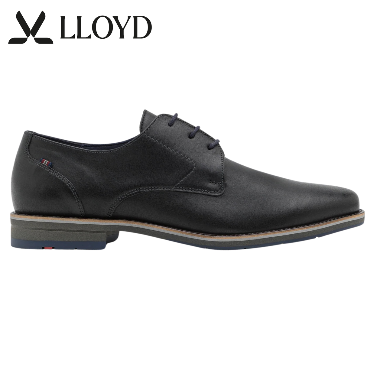 Lloyd Langston Black Leather Shoe Black