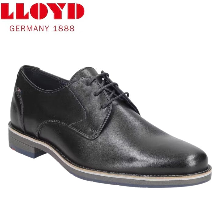 Lloyd Langston Black Leather Shoe Black