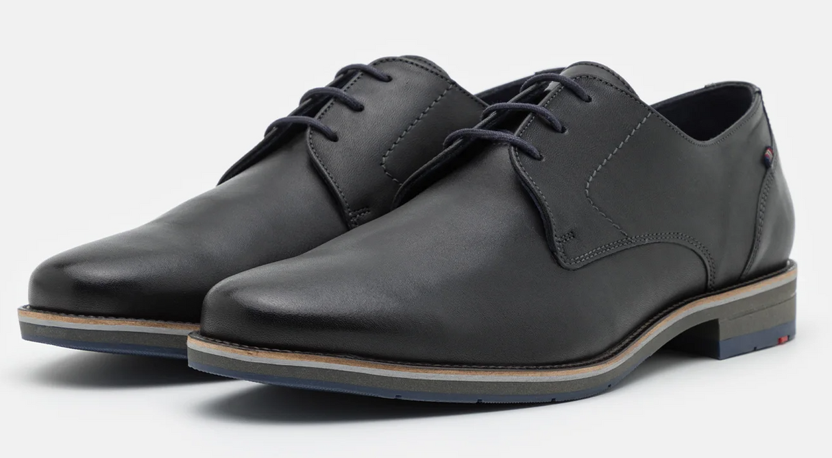 Lloyd Langston Black Leather Shoe Black