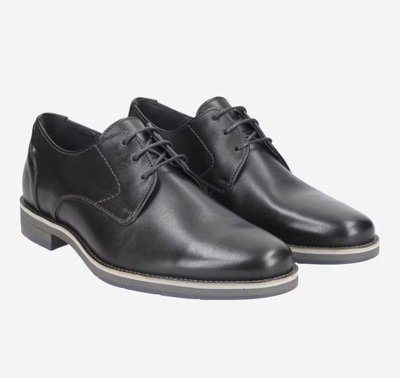 Lloyd Langston Black Leather Shoe Black