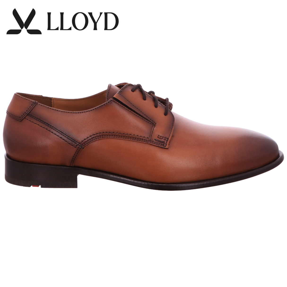 Lloyd Leno 110W Cognac Laced Shoe Brown