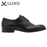 Lloyd Sabre Black Leather Laced Shoe Black