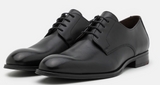 Lloyd Sabre Black Leather Laced Shoe Black