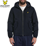 Lyle & Scott Padded Hooded Jacket Navy