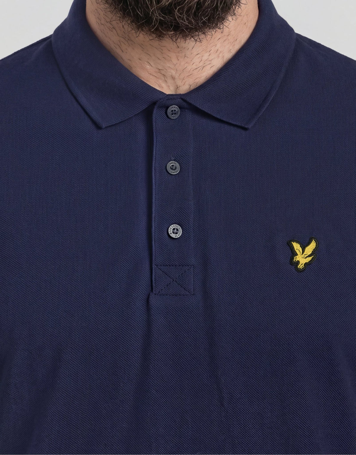 Lyle And Scott Classic Navy Polo Shirt Navy