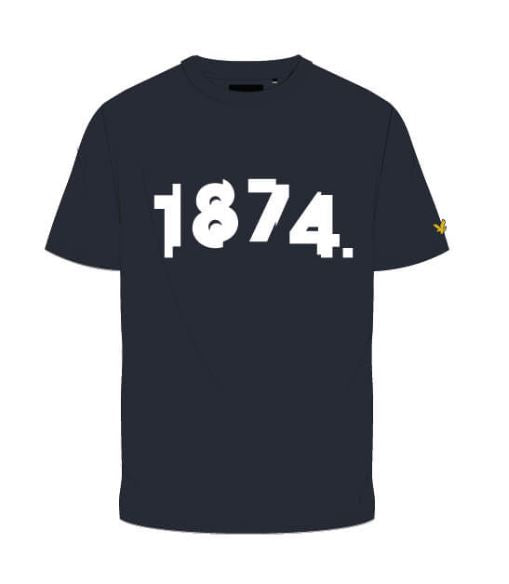 Lyle & Scott 1874 Graphic Navy T-Shirt Navy