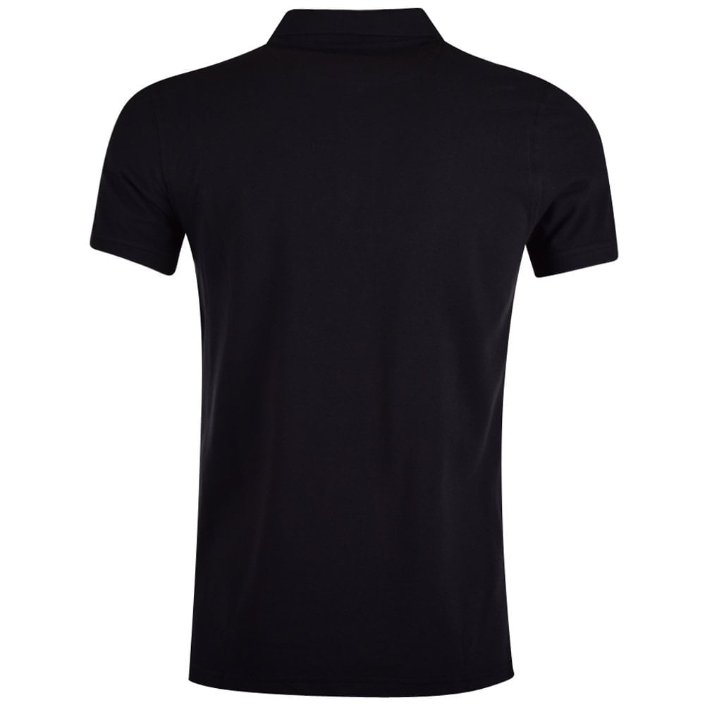 Lyle & Scott Classic Black Polo Shirt Black