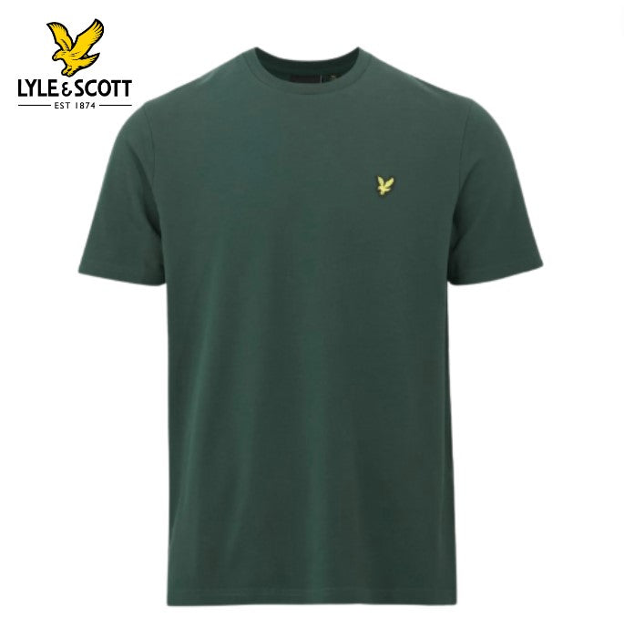 Lyle & Scott Classic Crew Neck Teal Tee Green