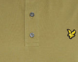 Lyle & Scott Crest Tipped Seaweed Polo Green