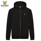 Lyle & Scott Raglan Hybrid Media Hoodie Navy