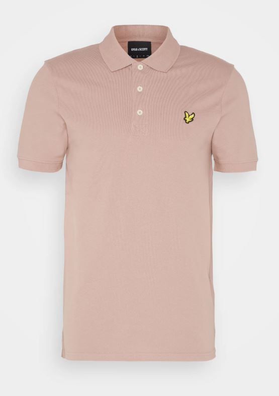 Lyle & Scott Classic Hutton Pink Polo Pink