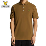 Lyle & Scott Classic Nettle Polo Shirt Brown
