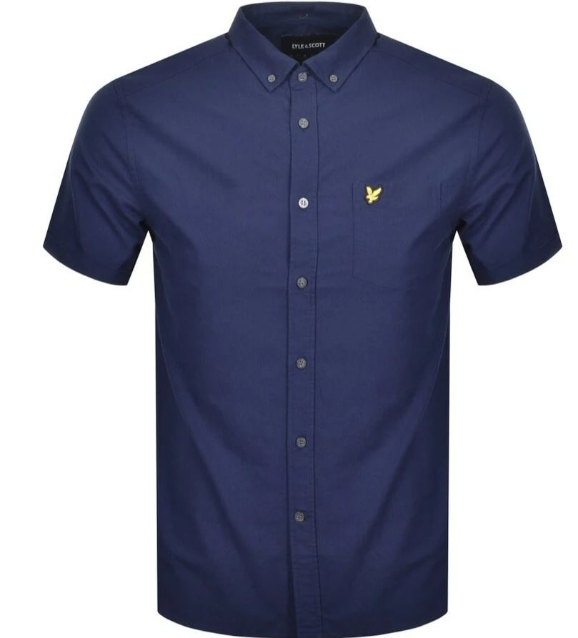Lyle & Scott Oxford Navy Shirt Navy