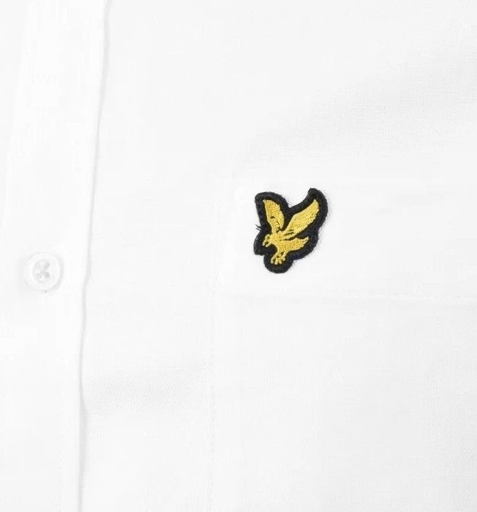 Lyle & Scott Oxford White Long Sleeve White