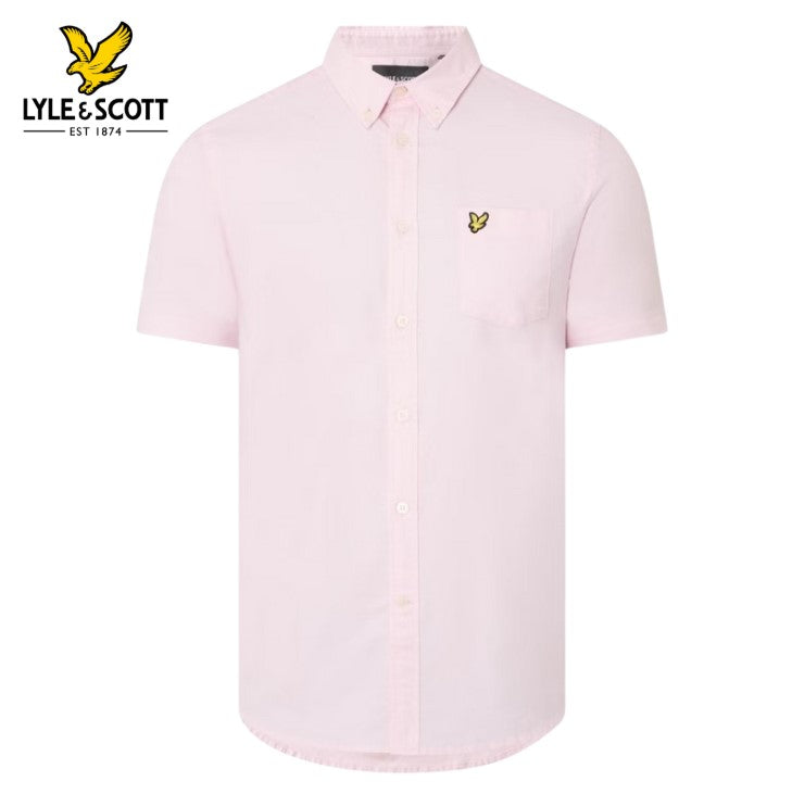 Lyle & Scott Oxford Pink Shirt Pink