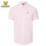 Lyle & Scott Oxford Pink Shirt Pink