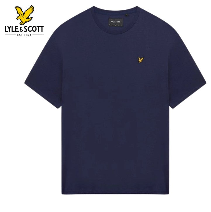 Lyle & Scott Plain Navy T-Shirt Navy
