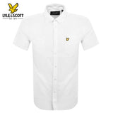 Lyle & Scott Poplin White Short Sleeve White