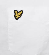 Lyle & Scott Poplin White Short Sleeve White