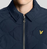 Lyle & Scott Ripstop Quilted Zip Jacket Navy