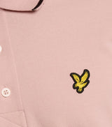 Lyle & Scott Tipped Collar Pink Polo