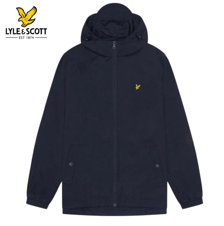 Lyle & Scott Water Resistant Hood Jacket Navy