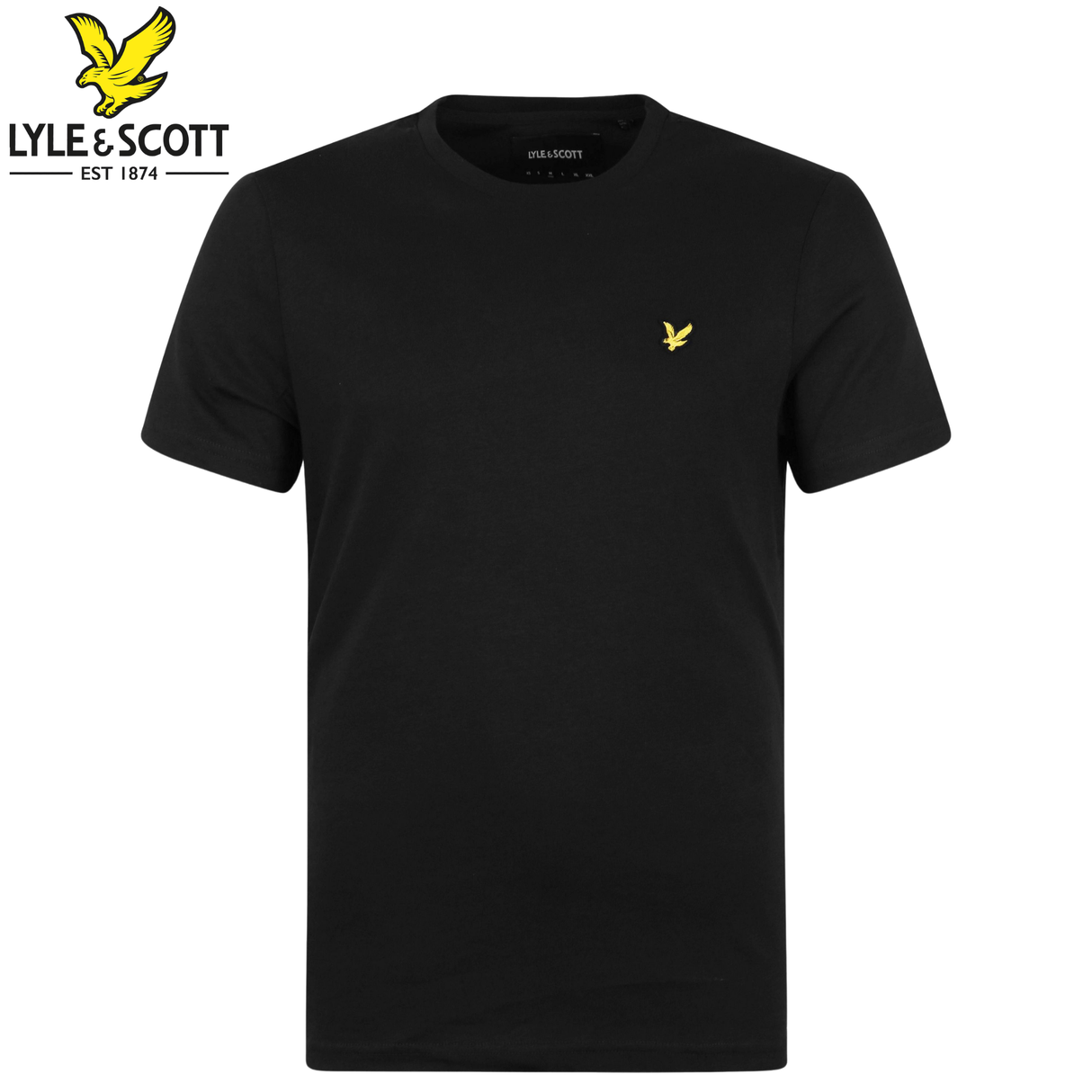 Lyle & Scott Classic Logo Black Tee Black