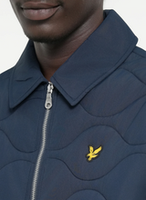 Lyle & Scott Ripstop Quilted Zip Jacket Navy