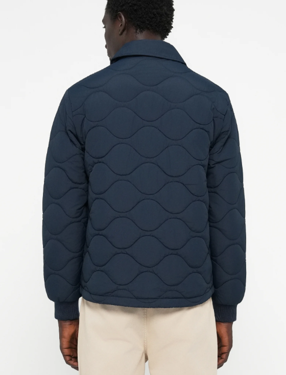 Lyle & Scott Ripstop Quilted Zip Jacket Navy