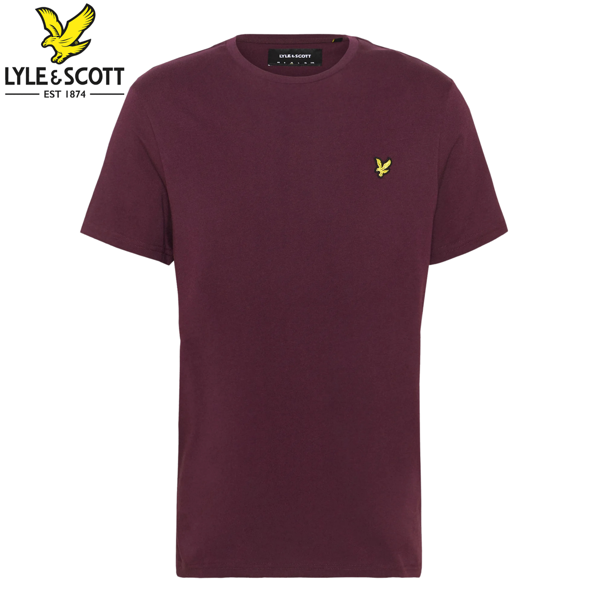 Lyle & Scott Classic Wine T-Shirt Wine