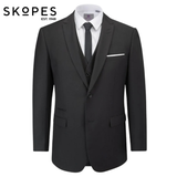 Skopes Madrid Black Suit Jacket Black