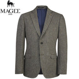 Magee Fisher Clarkson Tweed Jacket Brown