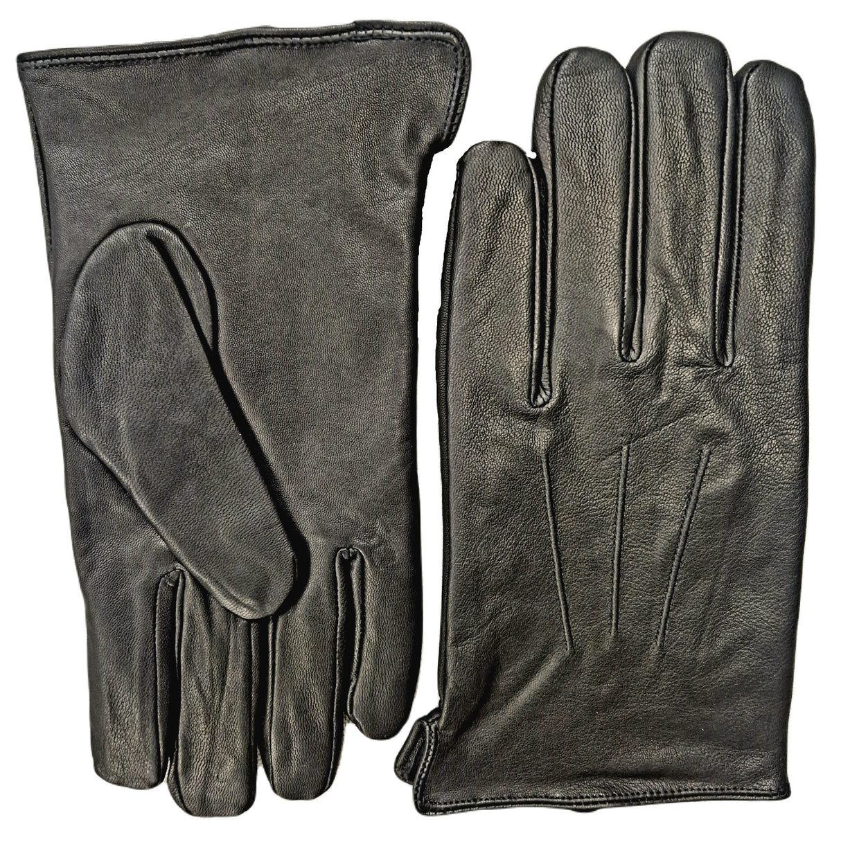Marnelli X-Large Black Leather Gloves Black