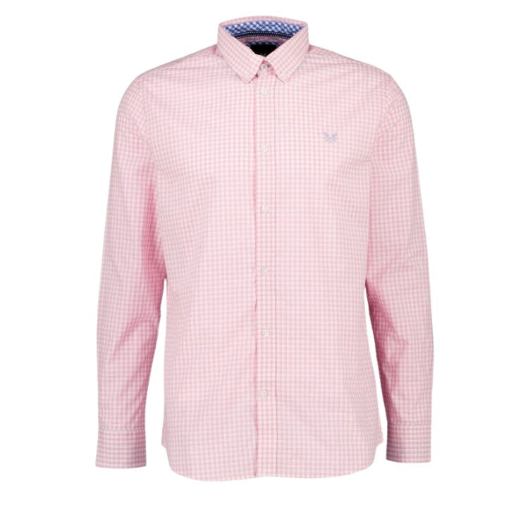 Marnelli Baby Pink Check Shirt Pink