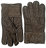 Marnelli X-Large Sheep Skin Brown Gloves Brown